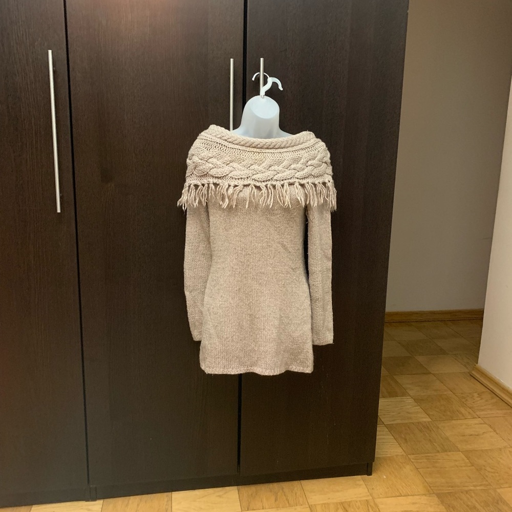 Long sweater-dress